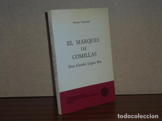 Libros: EL MARQU&Eacute;S DE COMILLAS - Don Claudio L&oacute;pez Bru - Pap&agrave;sogli, Giorgio