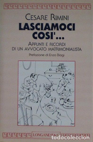 B&uuml;cher: Lasciamoci cos&igrave;... Appunti e ricordi di un avvocato matrimonialista- 9788830412507