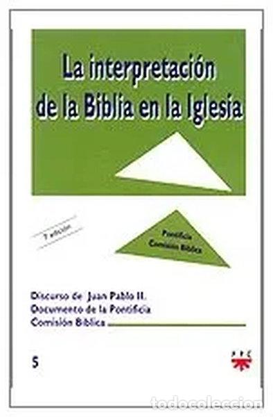 Livros em segunda m&atilde;o: La interpretaci&oacute;n de la Biblia en la Iglesia- 9788428811507