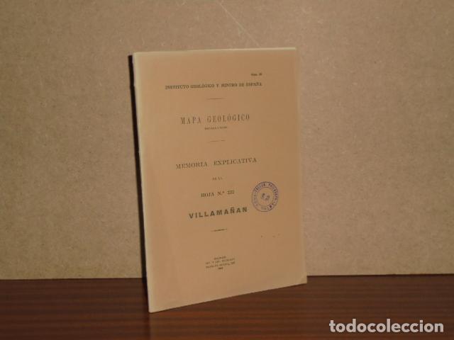 Livres: MAPA GEOL&Oacute;GICO DE ESPA&Ntilde;A - MEMORIA EXPLICATIVA DE LA HOJA N&ordm; 232 - VILLAMA&Ntilde;&Aacute;N - VV. AA.