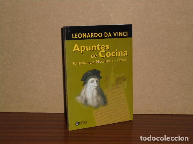 Libri di seconda mano: APUNTES DE COCINA - Pensamientos, miscel&aacute;nea y f&aacute;bulas - Da Vinci, Leonardo