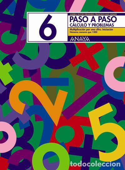 Libros: Paso a paso 6: Multiplicaci&oacute;n por una cifra- 9788466713412
