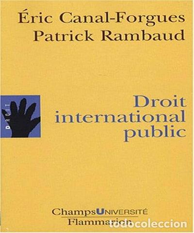 Libros: Droit international public- 9782081203921