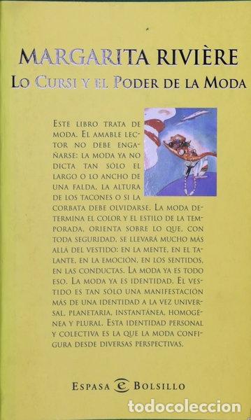 Libros: Lo cursi y el poder de la moda- 9788423996711