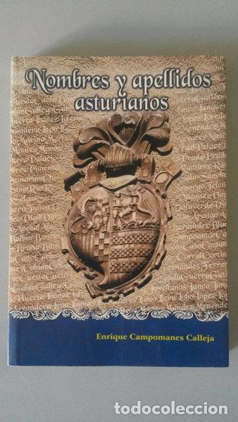 Libros: Nombres y apellidos asturianos- 9788493207038