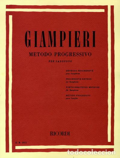 Livres: Metodo progressivo per saxofono- 9790041820118