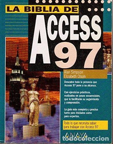 Libros: La biblia de Access 97- 9788441502185 - Foto 1