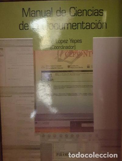 Libri di seconda mano: Manual de Ciencias de la Documentaci&oacute;n- 9788436816457