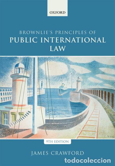 books: Brownlie's Principles of Public International Law- 9780198737445