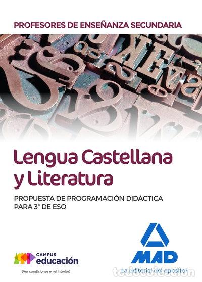 Libros: Profesores de Ense&ntilde;anza Secundaria Lengua castellana y Literatura- 9788414214442