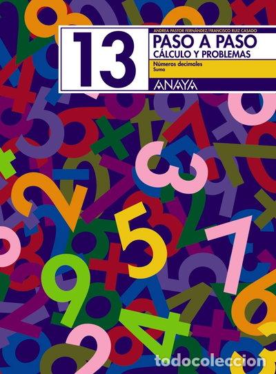 Libros: 13. N&uacute;meros decimales. Suma- 9788466713481