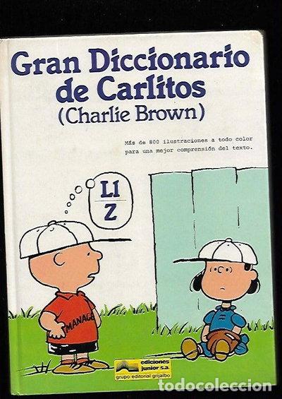 Libros: Gran Diccionario de Carlitos, Vol.3. Li-Z- 9788474193992