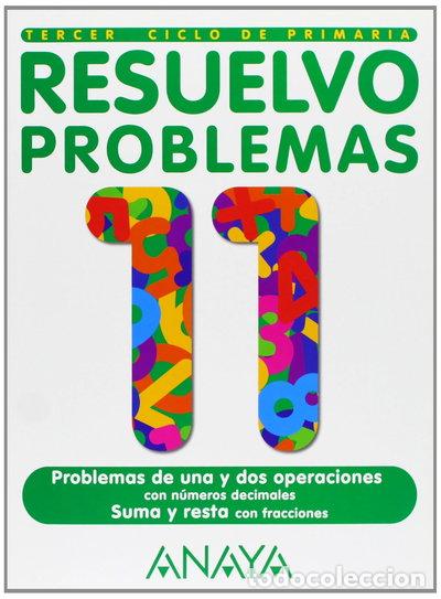 Libros: Resuelvo problemas 11- 9788466718356