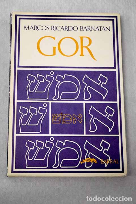 books: Gor: Barnat&aacute;n, Marcos Ricardo.- Barnat&aacute;n, Marcos Ricardo