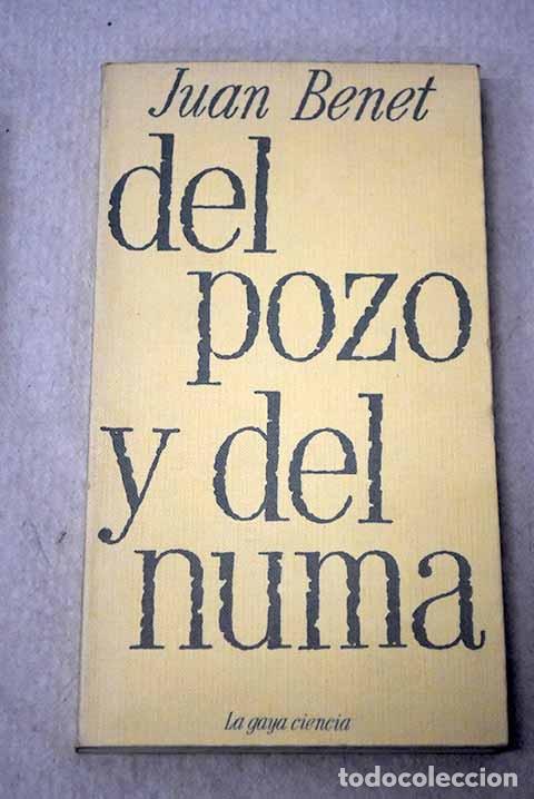 books: Del pozo y del numa: (un ensayo y una leyenda).- Benet, Juan