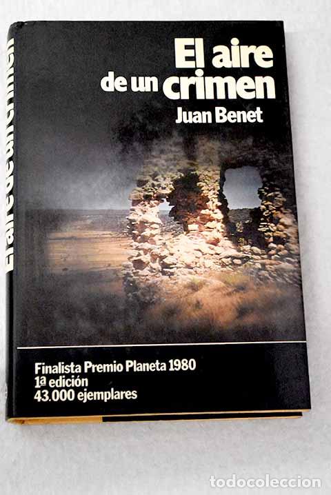 books: El aire de un crimen.- Benet, Juan