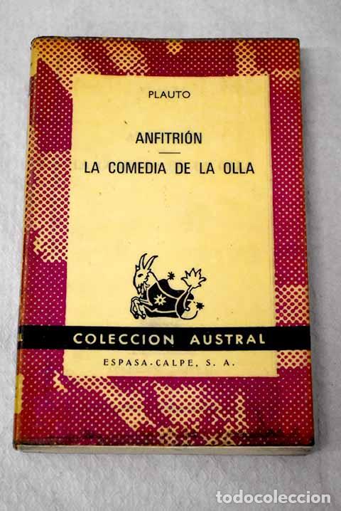 books: Anfitrion: La comedia de la olla.- Plauto