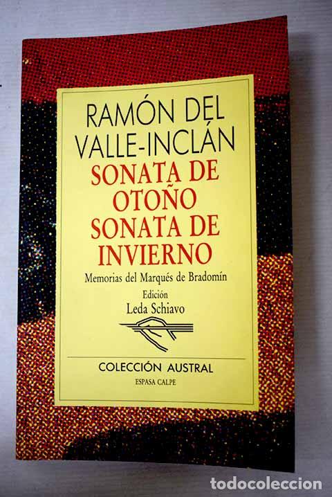 B&uuml;cher: Sonata de oto&ntilde;o; Sonata de invierno.- Valle-Incl&aacute;n, Ram&oacute;n del
