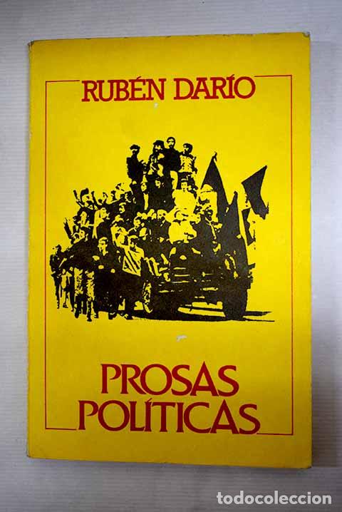 Livros em segunda m&atilde;o: Prosas pol&iacute;ticas: Dar&iacute;o, Rub&eacute;n.- Dar&iacute;o, Rub&eacute;n