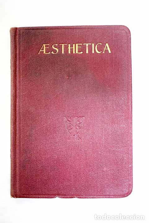 Livres: Aesthetica: Nociones de la belleza y de las artes.- G&oacute;mez-Bravo, Vicente