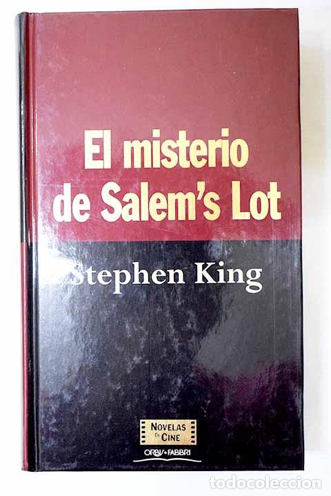 Libros: El misterio de Salem s Lot.- King, Stephen