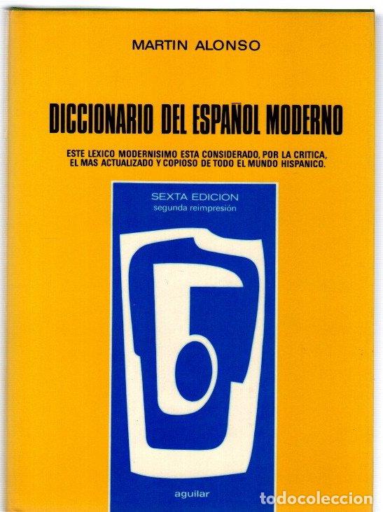 Libros: Diccionario del espa&ntilde;ol moderno - Alonso, Mart&iacute;n - Foto 1