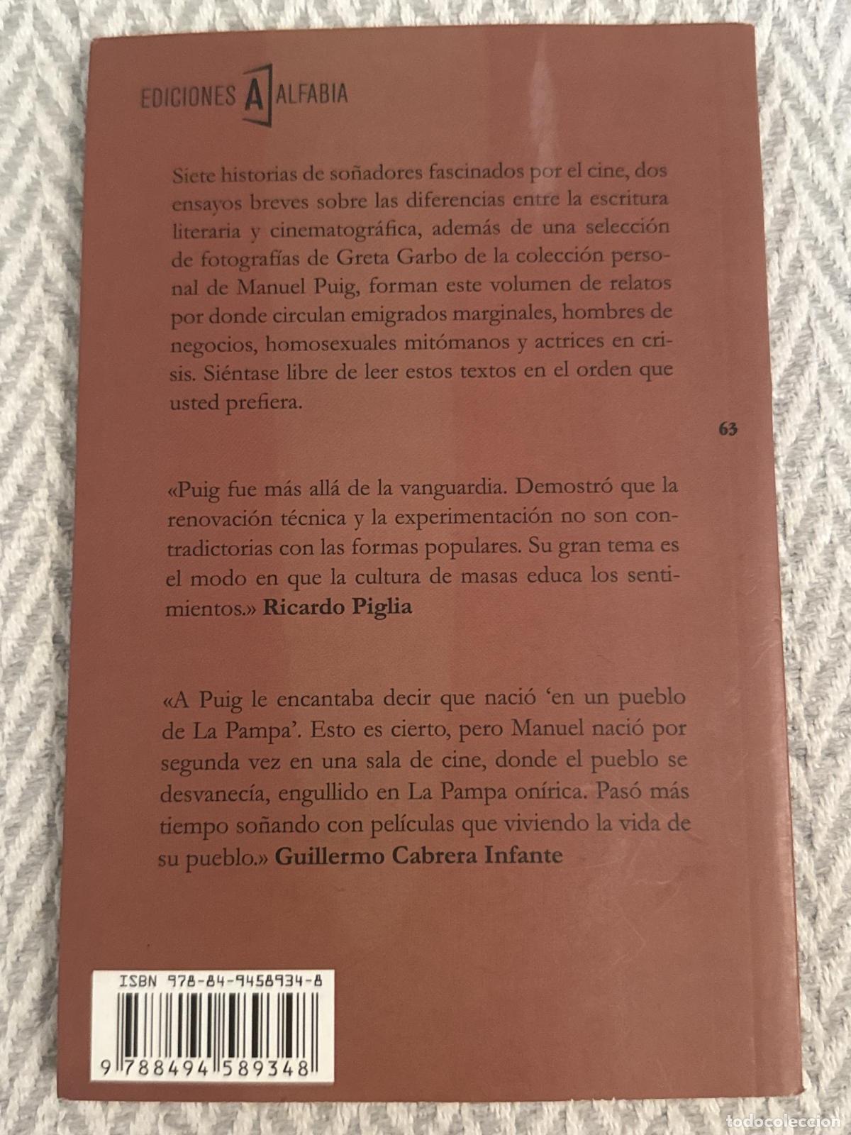Libros: Los ojos de Greta Garbo - Manuel Puig - Foto 3