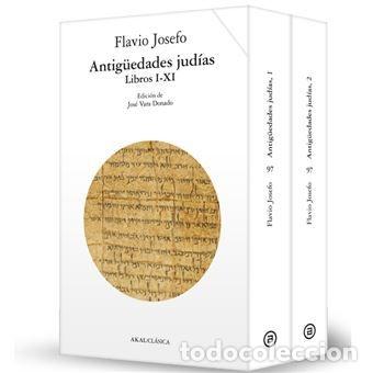 Libros: ANTIG&Uuml;EDADES JUD&Iacute;AS - Josefo, Flavio