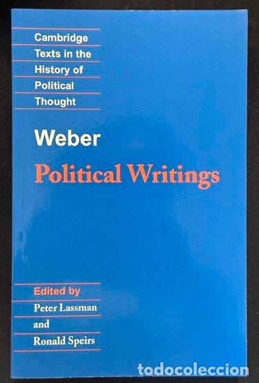 Libros: POLITICAL WRITINGS - WEBER