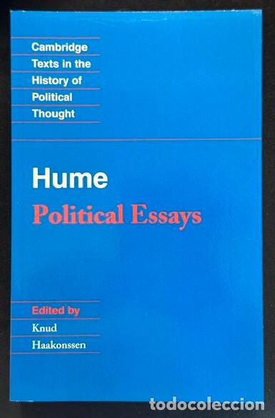 Libros: POLITICAL ESSAYS - HUME, David