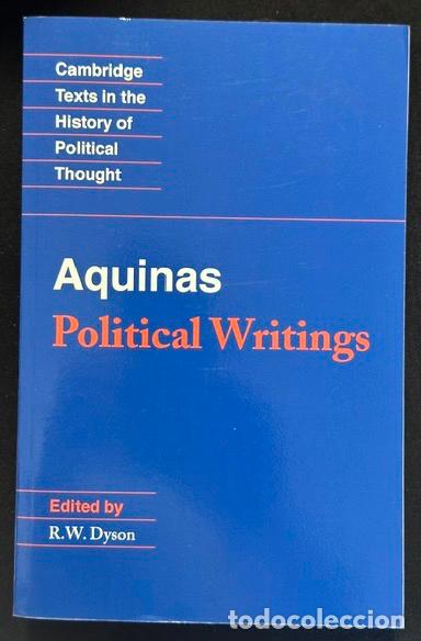 Libros: POLITICAL WRITINGS - ST THOMAS AQUINAS