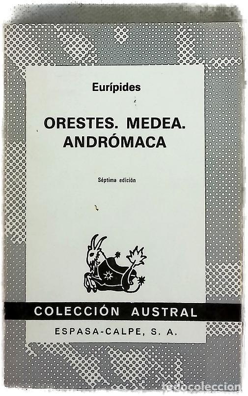 Libros: Orestes Medea ; Andromaca
