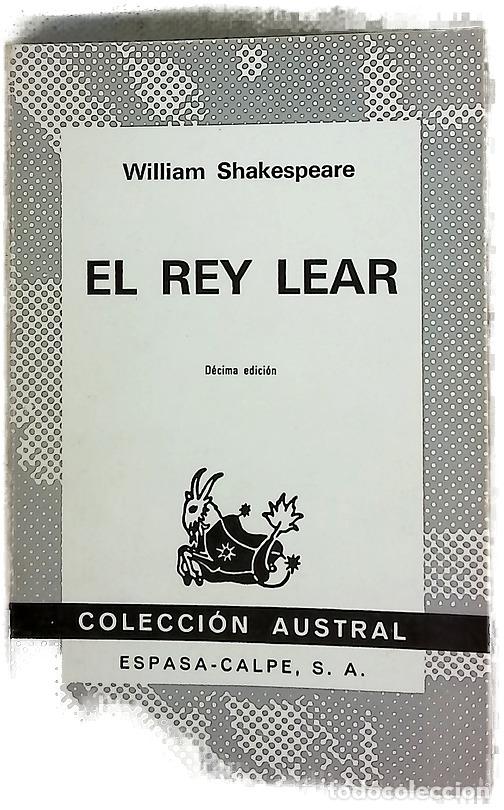 Libros: El rey Lear - Shakespeare, William; Astrana Mar&iacute;n, Luis