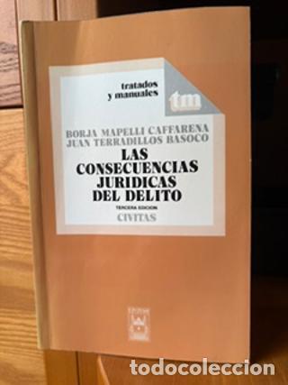 B&uuml;cher: LAS CONSECUENCIAS JUR&Iacute;DICAS DEL DELITO - BORJA MAPELLI CAFFARENA, JUAN TERRADILLOS BASOCO. TDK416