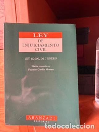 B&uuml;cher: Ley de enjuiciamiento civil - Preparada por Faustino Cord&oacute;n Moreno tdk985