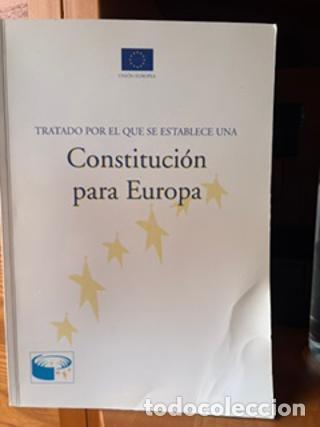 Libros: Tratado por el que se establece una Constituci&oacute;n para Europa - tdk985