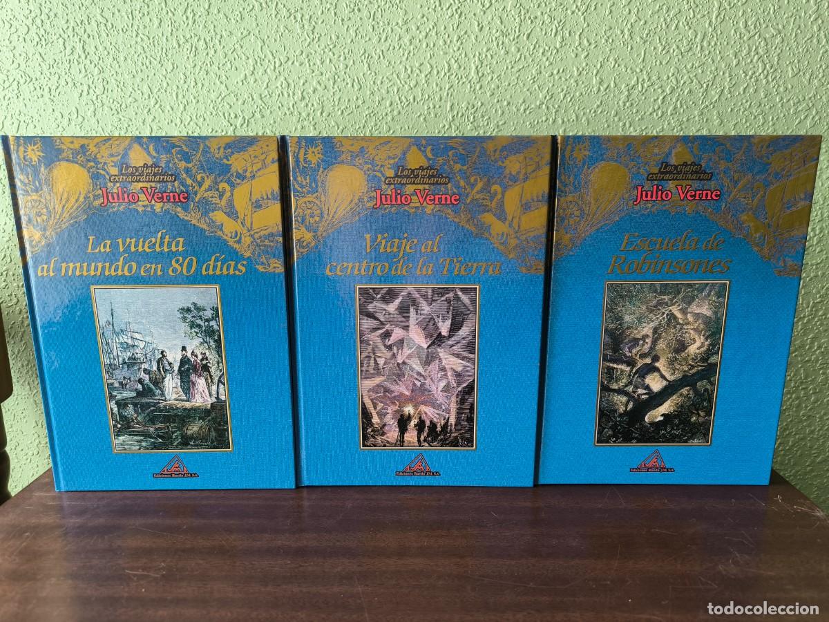 books: Los Viajes Extraordinarios de Julio Verne, publicados por Ediciones Rueda