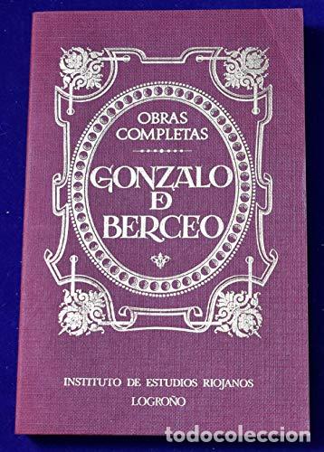 Libros: Obras Completas De Gonzalo De Berceo