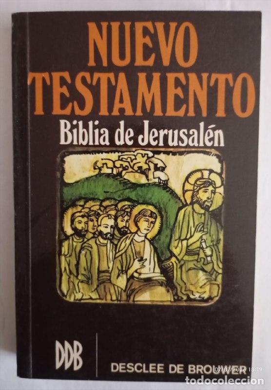 books: Nuevo Testamento de la Biblia de Jerusal&eacute;n. - Escuela B&iacute;blica de Jerusal&eacute;n