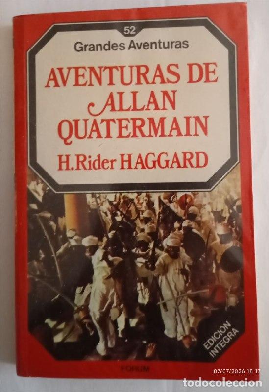 books: Avneturas de Allan Quatermain - Haggard, H. Rider (1856-1925)