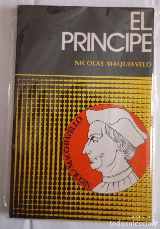 books: El pr&iacute;ncipe - Maquiavelo, Nicolas