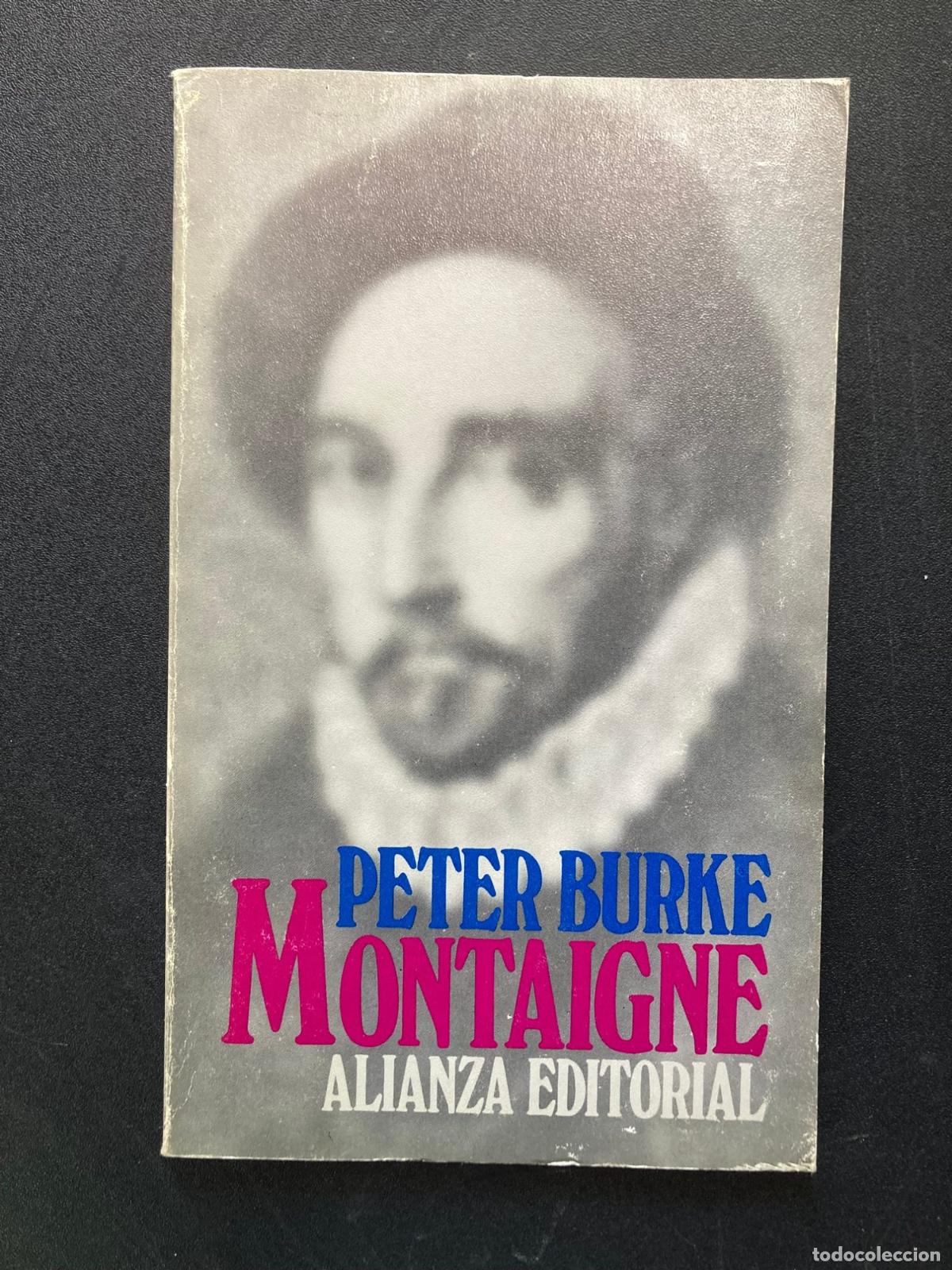 Libros: Peter Burke - Montaigne