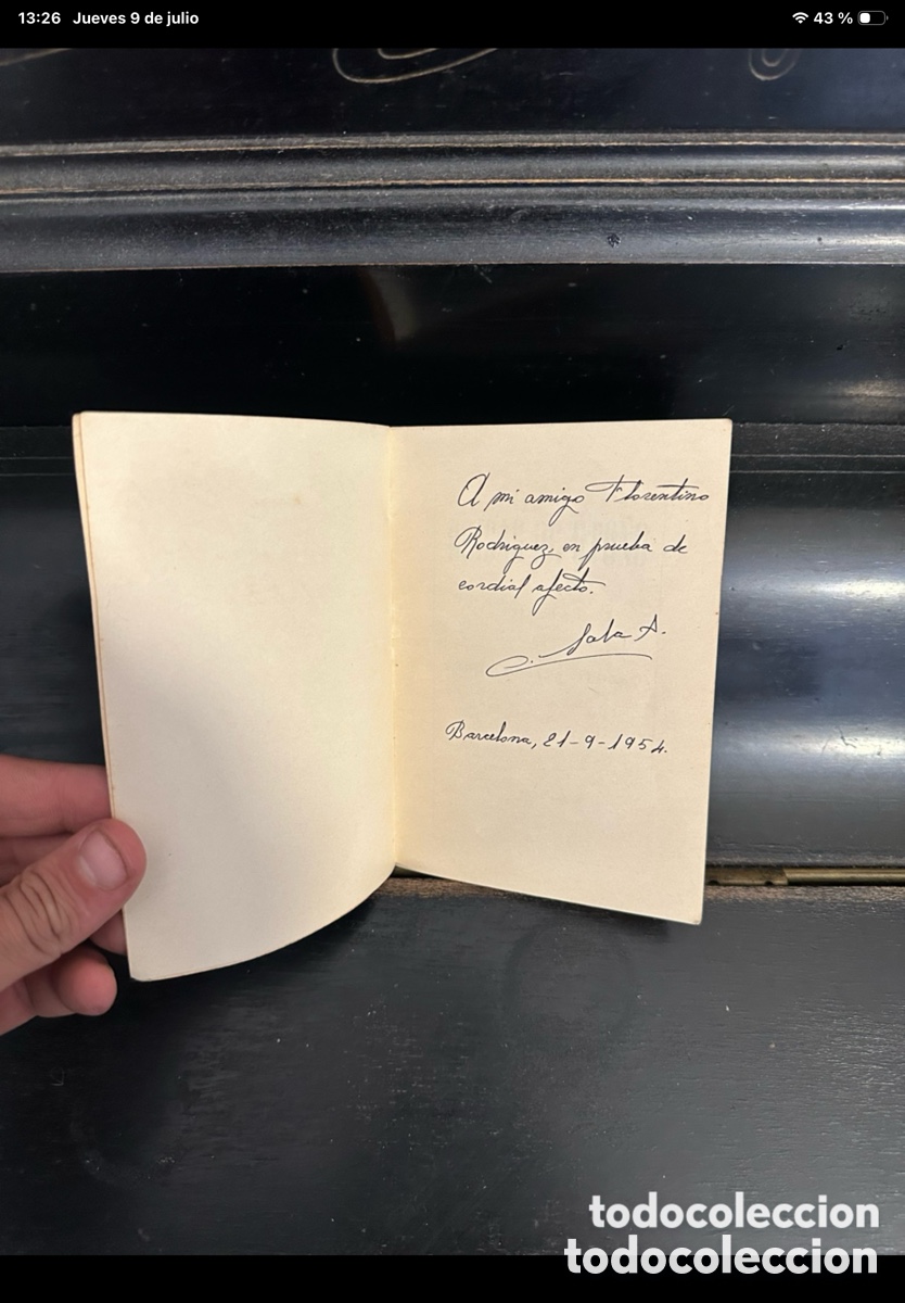 Libros: Ejemplar firmado de Brisas de Oto&ntilde;o (1954) - Foto 2