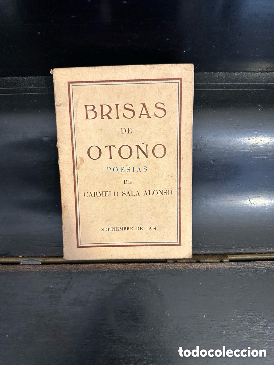 Libros: Ejemplar firmado de Brisas de Oto&ntilde;o (1954) - Foto 1