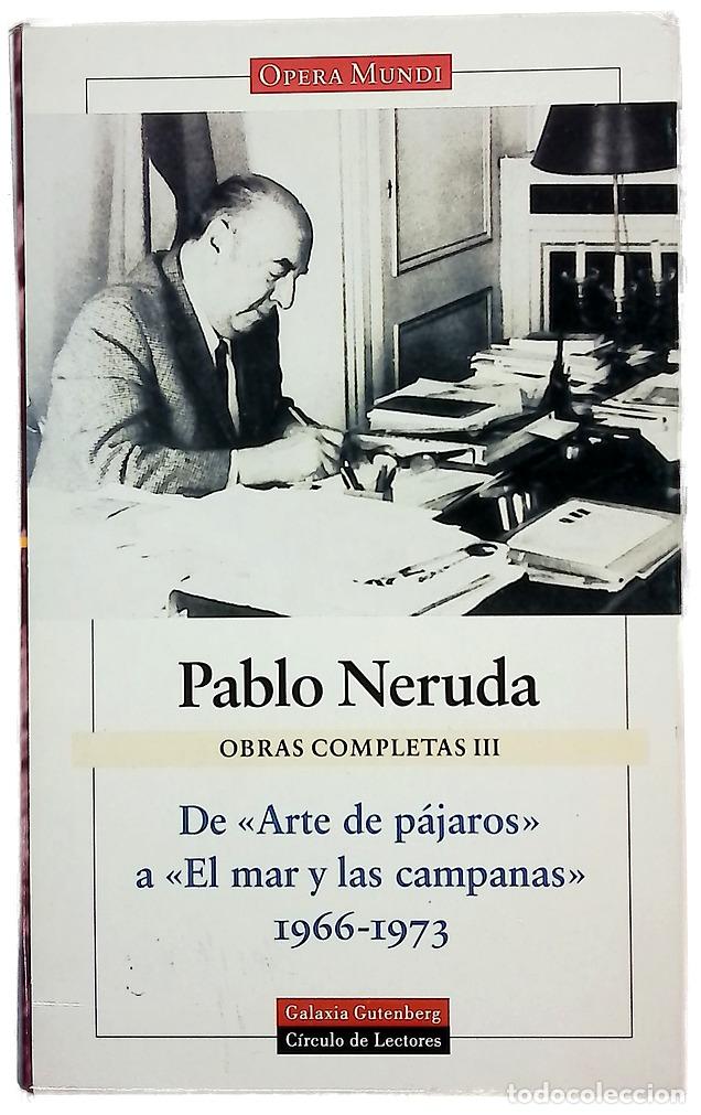 Libros: Obras completas III - Pablo Neruda
