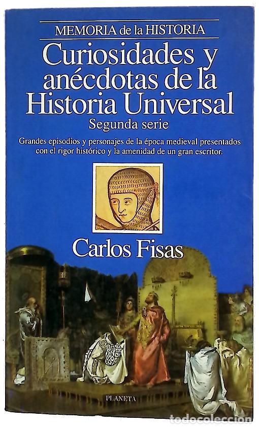 Libros: Curiosidades y an&eacute;cdotas de la historia universal edad media