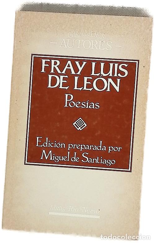 Libros: Obra po&eacute;tica completa - Le&oacute;n, Luis de; Santiago, Miguel de