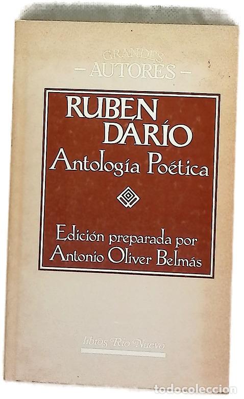 Libros: Antolog&iacute;a po&eacute;tica - Dar&iacute;o, Rub&eacute;n