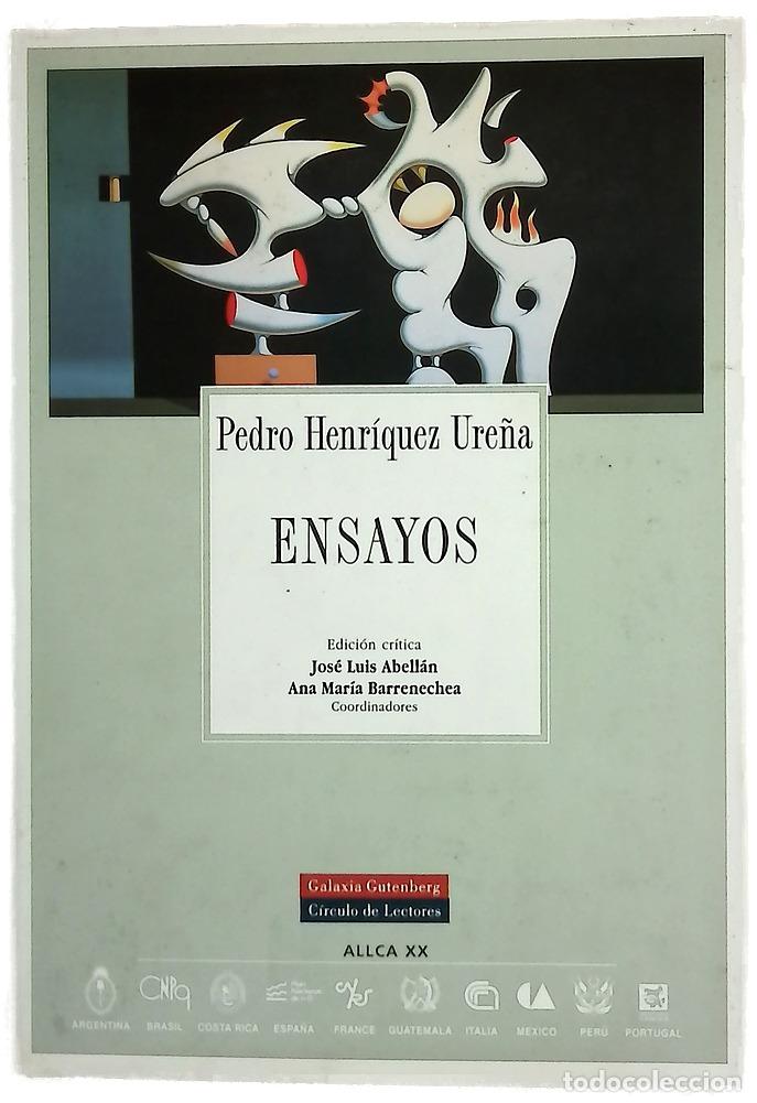 Libros: Ensayos - Henr&iacute;quez Ure&ntilde;a, Pedro; Abell&aacute;n, Jos&eacute; Luis; Barrenechea, Ana Mar&iacute;a