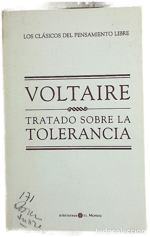 Libri di seconda mano: Tratado sobre la tolerancia